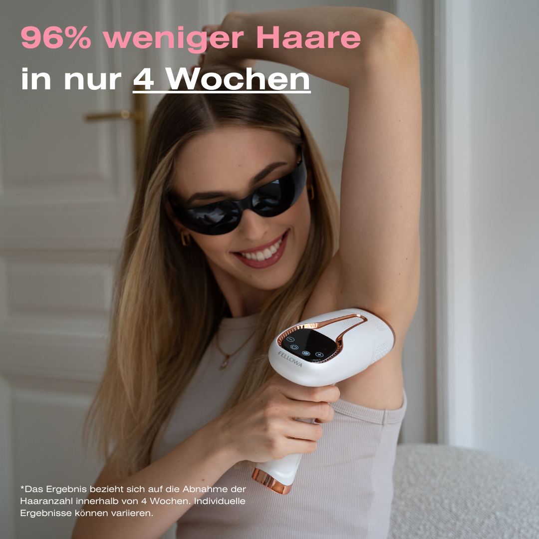 Fellowa IPL Pro - Dauerhafte Haarentfernung